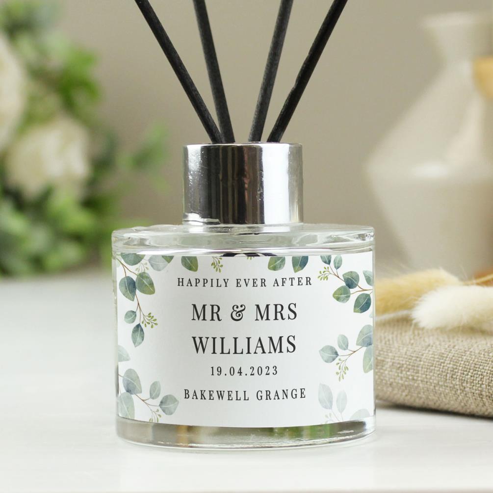 Personalised Botanical Reed Diffuser Extra Image 2